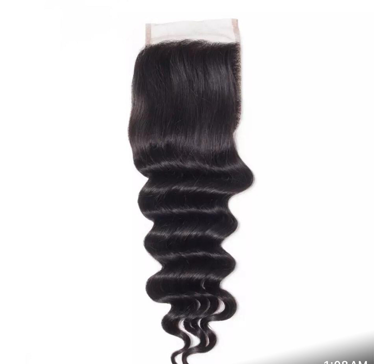 4x4 HD Closure Loose Curly